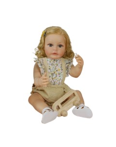Силиконовая кукла Реборн девочка Фиби 55 см Reborn