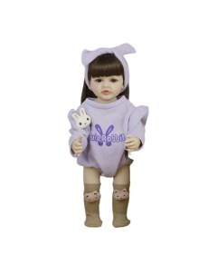 Силиконовая кукла Реборн девочка Лия 55 см Reborn