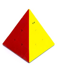 Головоломка пирамидка 4x4 Master Pyraminx color Qiyi mofangge