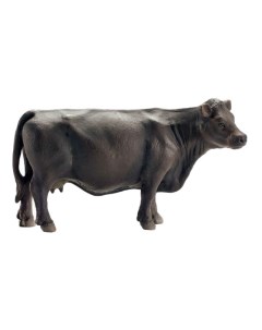 Фигурка животного Корова черная породы ангус Schleich