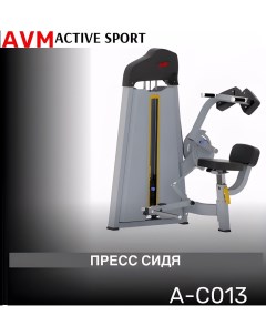 Тренажер для зала AVM A C013 пресс сидя профессиональный силовой Avm active sport