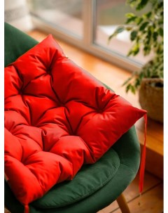 Подушка на стул и кресло в красном цвете Аксиоматекс