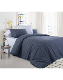 Комплект постельного белья Горная река 2 спальный перкаль серый Текс-дизайн