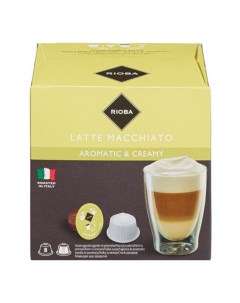 Кофе Dolce Gusto Latte Macchiato в капсулах 12 г х 16 шт Rioba