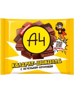Шоколад молочный с печеньем 67 г A4