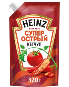 Кетчуп Супер Острый 320 г Heinz
