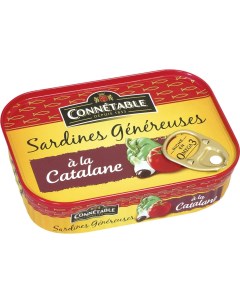 Сардины Genereuse в каталонском соусе 140г Connetable