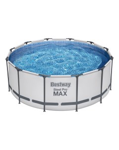 Каркасный бассейн Steel pro max 366х366х122 см Bestway