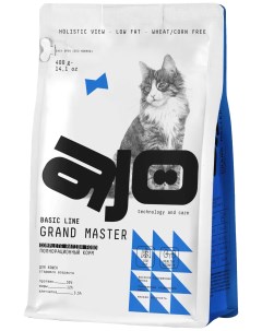 Сухой корм для кошек старшего возраста Grand Master 400 г Ajo