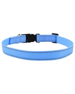 Ошейник для собак Fresh Line голубой светоотражающий 2 5см обхват шеи 25 40см Nobrand