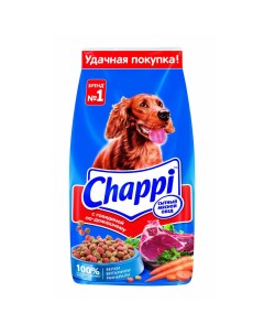 Сухой корм для собак Сытный мясной обед говядина по домашнему 15 кг Chappi