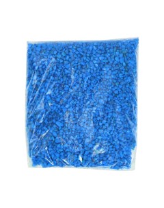 Грунт для аквариума Zoo One Синий Сапфир натуральный камень фракция 2 5 мм 1 кг Zooone