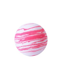 Игрушка для собак Мячик бело розовый каучук 3 см Nobrand