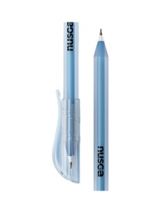 Ручка шариковая ROUND узел игольчатый 0 7 мм бесстержневая чернила синие премиум на ма Nobrand