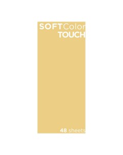 Тетрадь общая ПЗБМ Soft color touch 48 листов А5 на скрепке в клетку в ассортименте Полотняно-заводская бумажная фабрика