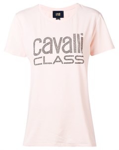 Cavalli class футболка с логотипом s розовый Cavalli class