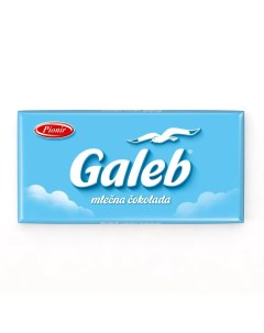 Шоколад Galeb молочный 80 г Pionir