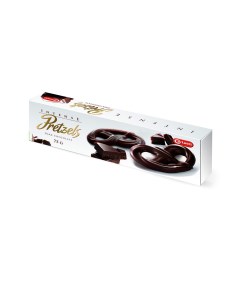 Крендельки Inrense pretzels из темного шоколада 50 75 г Carletti