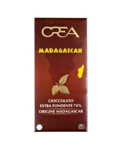 Шоколад Madagascar горький 74 100 г Crea