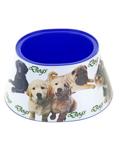 Миска для собак Dogs пластик 0 65 л Zoo plast