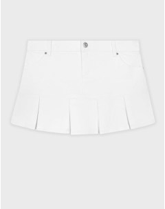 Белая мини юбка Gloria jeans