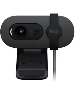 Веб камера HD Webcam Brio 90 960 001581 графитовый 2Mpix 1920x1080 USB Type C с микрофоном Logitech
