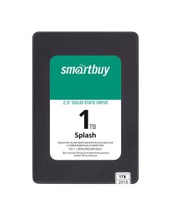 SSD накопитель Smartbuy 1TB Splash SBSSD 001TT MX902 25S3 1TB Splash SBSSD 001TT MX902 25S3
