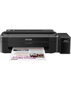 Принтер струйный L130 цветная печать A4 цвет черный Epson