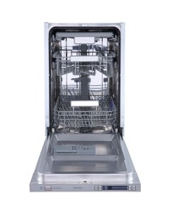 Встраиваемая посудомоечная машина DW 269 4509 X узкая ширина 44 8см полновстраиваемая загрузка 10 ко Zigmund & shtain