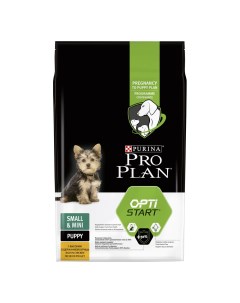 Pro Plan Small Mini Puppy корм для щенков мелких и карликовых пород Курица 7 кг Purina pro plan