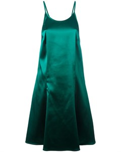 Attico платье с глубоким вырезом сзади 3 зеленый Attico