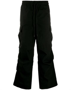 Nilmance брюки карго со сборками s черный Nilmance