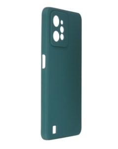 Чехол накладка Ultimate для смартфона Realme C31 зеленый УТ000031771 Red line