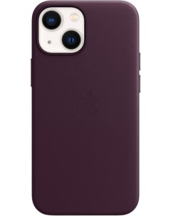 Чехол накладка MagSafe Leather Case для смартфона iPhone 13 mini кожа темная вишня MM0G3ZE A Apple