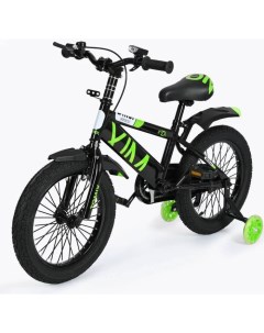 Велосипед двухколесный Biker 16 green Tomix