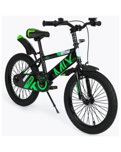 Велосипед двухколесный Biker 18 green Tomix