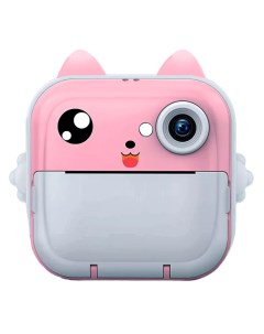 Детский фотоаппарат моментальной печати Children s Digital Print Camera Q5 Pink Nobrand