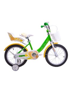 Велосипед Little Princess KC 16 2023 года салатовый Stels