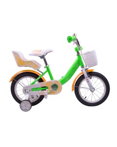 Велосипед Little Princess KC 14 2023 года салатовый Stels