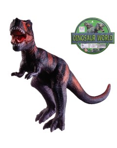 Фигурка Junfa Динозавр длина 50 см со звуком черно красный WA 24130 черно красный Junfa toys