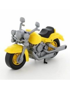 Мотоцикл гоночный Кросс желтый 27 5х12х18 см П 6232 желтый Полесье