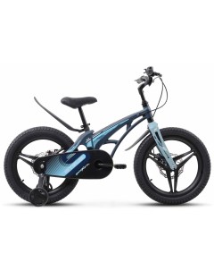 Велосипед детский STELS 18 Galaxy Pro MD 9 8 Темно синий Зеленый арт Z010 Tech team