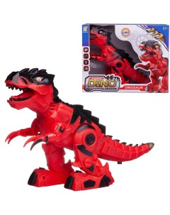 Динозавр робот Junfa Тираннозавр красный электромех свет звук WB 00693 красный Junfa toys