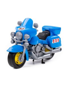 Мотоцикл полицейский Харлей синий 27 5х12х19 5 см П 8947 синий Полесье