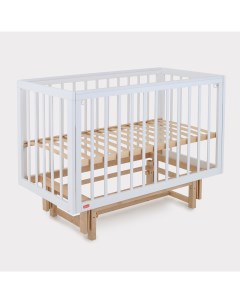 Кровать детская для новорожденных с маятником INDY PRO 778 Cloud White 120х60 Rant