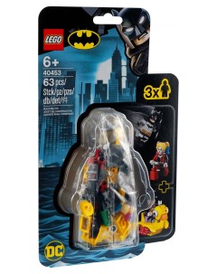 Конструктор Super Heroes 40453 Бэтмен против Пингвина и Харли Квин Lego