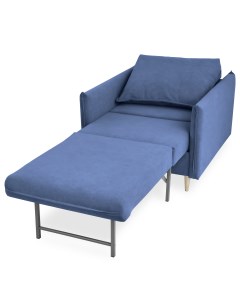 Кресло кровать раскладное в гостинную 335 цвет синий Brendoss