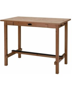 Барный стол NORDVIKEN 140x80x105 см морилка Ikea