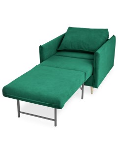 Кресло кровать раскладное в гостинную 335 цвет изумруд Brendoss