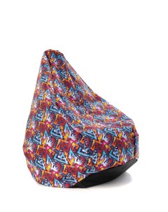 Кресло мешок Груша XXL оксфорд разноцветный Ibag